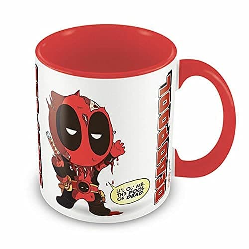 Image of Pyramid International Deadpool (from Awesome to Gruesome) Red Inner Mug - 10Oz / 315Ml Ceramic Mug - One Size