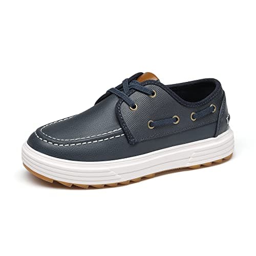 Image of Bruno Marc Boy's Boat Shoes Slip on Loafers Dress Casual School Shoes,Size 10 Little Kid,Blue,SBLS2336K