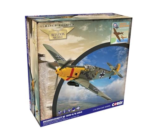 Image of Corgi AA28009 Messerschmitt Me109E-4/B - Walter Rupp - Battle of Britain 85 Die-cast model for 14+ years, adults and collectors