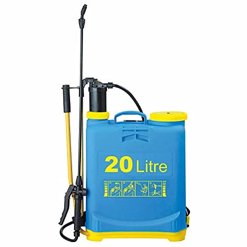 Image of Yorkshire Homeware® 20 Litre Backpack Knapsack High Pressure Pump Crop Garden Weed Sprayer Hose Water Bottle