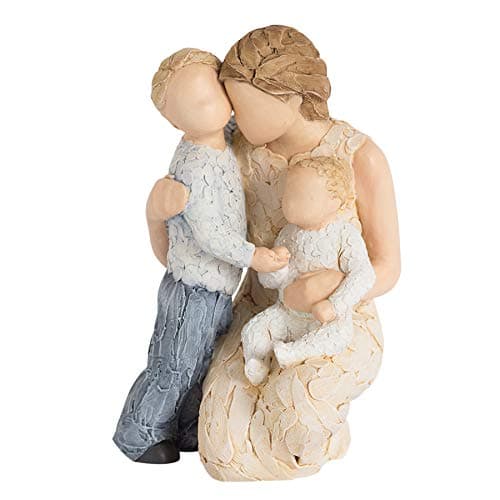 Image of More Than Words 9603 Contentment Mother and Children Figurine