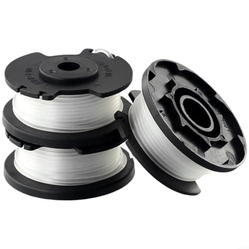 Image of 3pcs Line Spool Replacement Part for GE-CT 18/28 Li Grass Trimmer, 1.6mm x 5m Brush Line