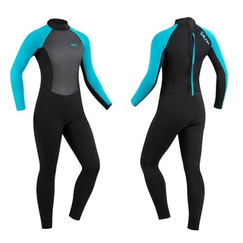 Image of Urban Beach Sailfin Women’s Full Length 2mm Summer Wetsuit, Stretchy Neoprene Surfing & Diving Suit with UV Protection