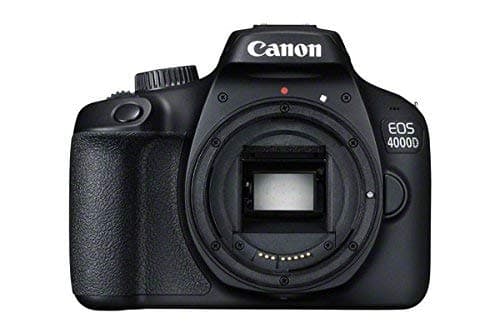 Image of Canon EOS 4000D DSLR Camera Body - Black (Certified Refurbished)