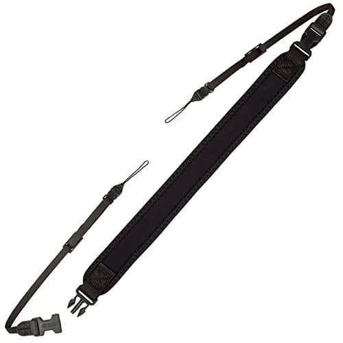 Image of OP/TECH USA 1601502 Mirrorless Camera Strap with QD Connectors - Black