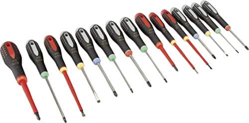 Image of Bahco BE-9877 ERGO Screwdriver Set, 15 Pieces
