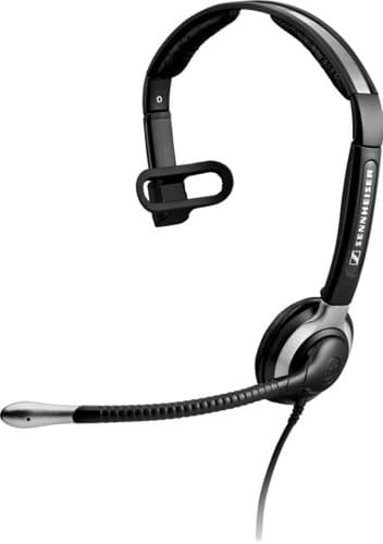 Image of Sennheiser CC510 Over The Head Monaural On-Ear Headset - Black