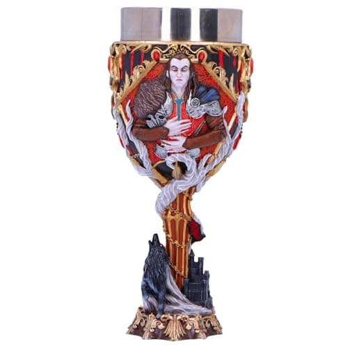 Image of Nemesis Now Dungeons & Dragons Strahd Goblet, Decorative Fantasy Drinking Cup, Medieval Gothic Design, Collectible Gaming Merchandise