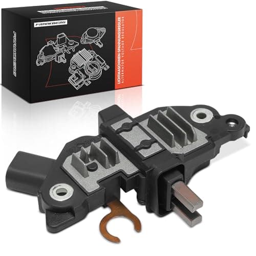 Image of Frankberg Alternator Voltage Regulator Car Generator 2-Pin Compatible with Zafira A MPV T98 Astra G Cabriolet T98 Astra G Coupe T98 Vectra C Caravan Z02 Replace# 23106