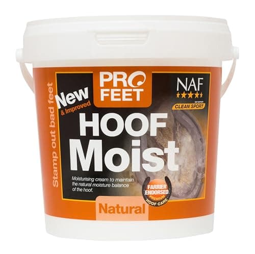 Image of NAF Profeet Hoof Moist Natural 900g – Hydrating Hoof Dressing for Horses – Maintains Hoof Moisture & Flexibility – With Natural Oils for Daily Hoof Care
