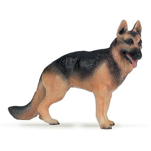 Image of Papo - Realistic German Shepherd Figure - Ages 3+ - Dogs And Cats Collection - Educational Play Pets - Gift Idea Toy for Girls and Boys