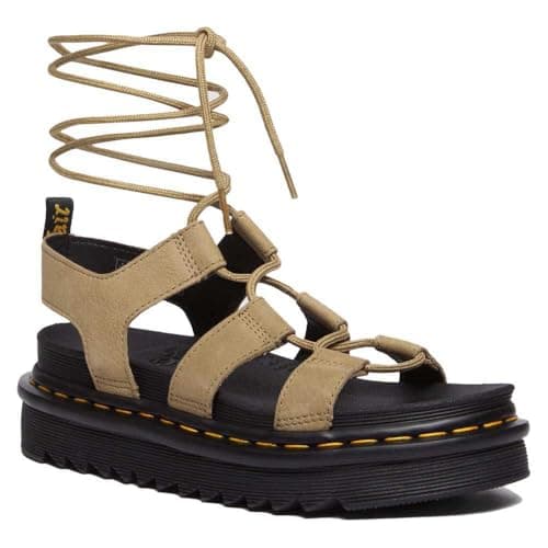 Image of DR. MARTENS women's sandals NARTILLA 31738439 TUMBLED NUBUCK SAVANNAH TAN size 40 Savannah tan