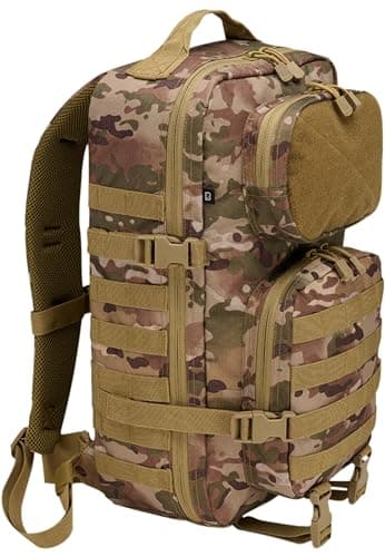 Image of Brandit Unisex Us Cooper Patch Large Backpack Bag, Tactical_camo, Einheitsgröße