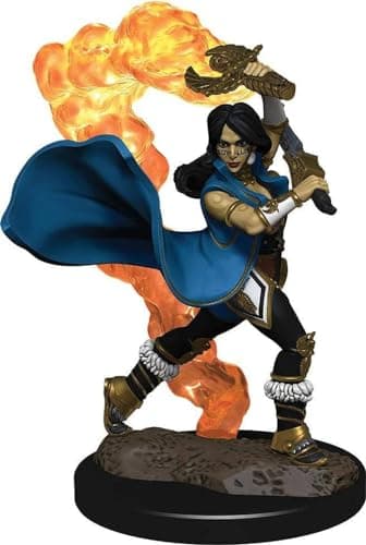Image of Human Cleric Female Pathfinder Battles Premium Painted Figure (W2)