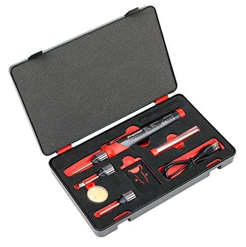 Image of Sealey Lithium-ion Rechargeable Soldering Iron Kit, 30W - SDL11