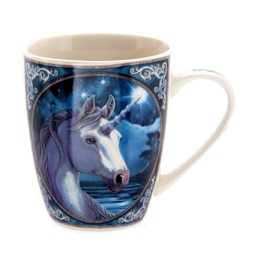 Image of Puckator Lisa Parker Licensed Unicorn Porcelain Mug - Funny Home Accessories - Cute Gifts for Girlfriend - Large Mugs for Men Women Hot Drinks - Cute Cups Presents - Secret Santa Gift - Cup Set