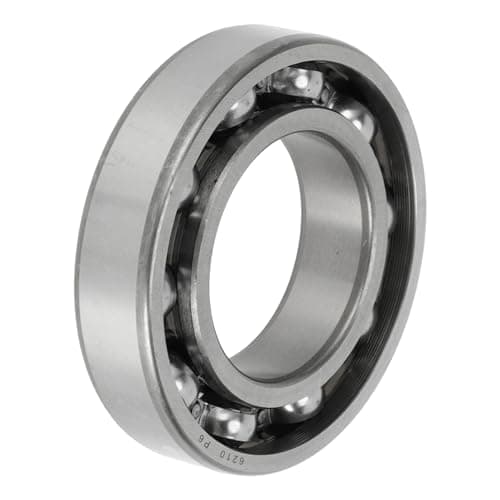Image of X AUTOHAUX 6210 Deep Groove Ball Bearings P6 50x90x20mm Lubricated Bearings Open Type Silver Tone Scooter Skateboard Wheel