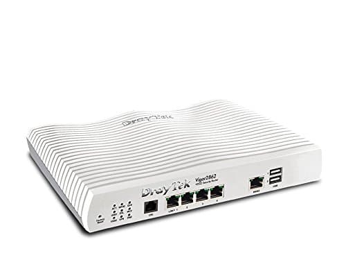 Image of DrayTek Vigor 2862 Triple-WAN Wired Router for ADSL, VDSL and Ethernet-Based Broadband with 3G/4G LTE Support