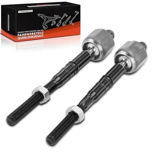 Image of Frankberg 2x Tie Rod End Track Rod End Control Arm Kit Front Axle Left Right Compatible with X5 E53 3.0d 3.0i 4.4i 4.6is 4.8is 2.9L-4.8L 2000-2006 Replace# 32216751277