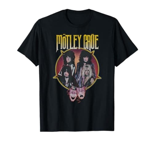 Image of Mötley Crüe Theatre Of Pain Pentagram T-Shirt