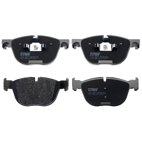 Image of TRW GDB1726 Brake Pad Set of 4 for BMW X5 (F15, F85) 2013-2018 Front Axle and other vehicles