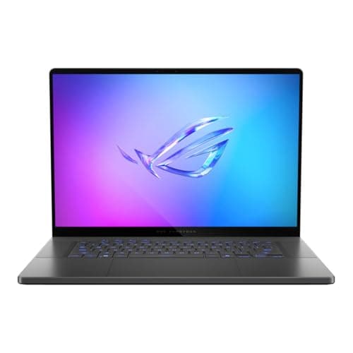 Image of ASUS ROG Zephyrus G16 GU605 16" WQXGA 240Hz OLED Gaming Laptop, Intel Core Ultra 9 285H 2.9GHz, 64GB RAM, 2TB SSD, NVIDIA GeForce RTX 5090 24GB, Windows 11 Pro, Platinum White