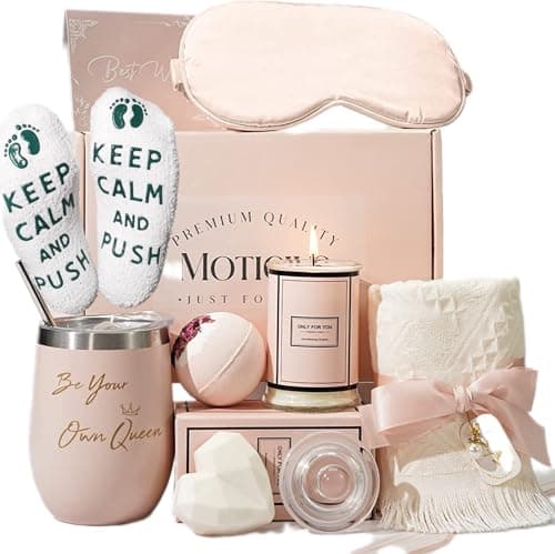 Image of Miana Baby Shower Gifts Set for New Mums to be, Women Pamper Hamper Set, Relaxing Self Care Present for her
