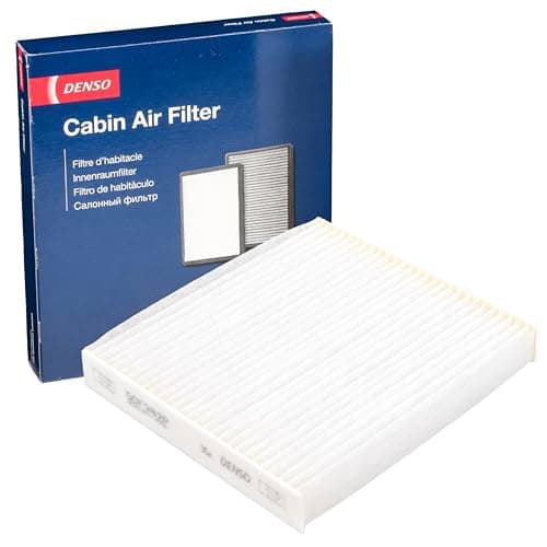 Image of DENSO Standard Cabin Air Filter - Exact Fit Replacement Pollen Filter - DCF382P, White