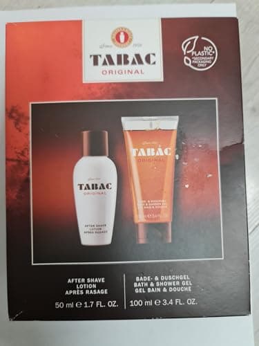 Image of Tabac Original 1 x After Shave Lotion 50 ml and 1 x Shower Gel 100 ml Set (Pack of 1)
