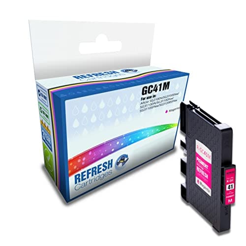 Image of Refresh Cartridges Compatible Ink Cartridge Replacement for Ricoh 405763 (Magenta)