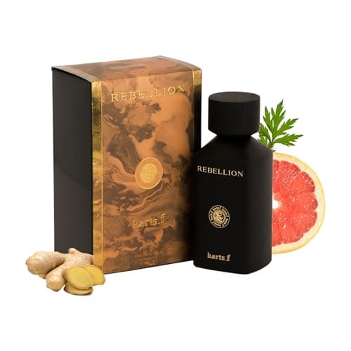 Image of Rebellion - Inspired by Le Gemme Tygar, Fragrance for Men - 100ml Eau de Parfum by karts.f, Luxury Citrus Amber Musk Scent