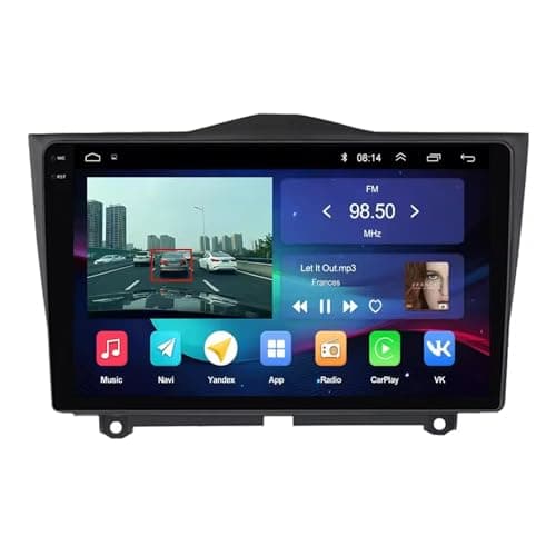 Image of Carplay Android Auto Screen for LADA Granta Cross 2018-2023 Hd Touch Screen Car Stereo Car Play Music Video Player Radio Android Auto Play, 4 Core 1G+16G