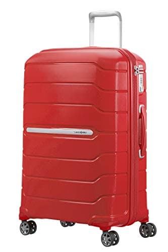 Image of Samsonite Flux - Spinner M, Expandable Suitcase, 68 cm, 75/85 L, Red (Red)