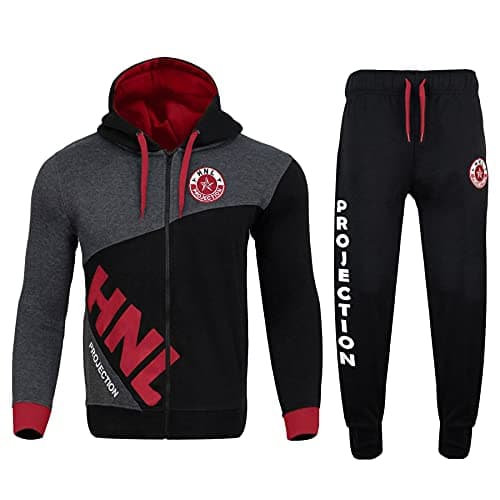 Image of A2Z Mens Tracksuit Kings Embroidered Hoodie - T.S HNL Dady Red._ L