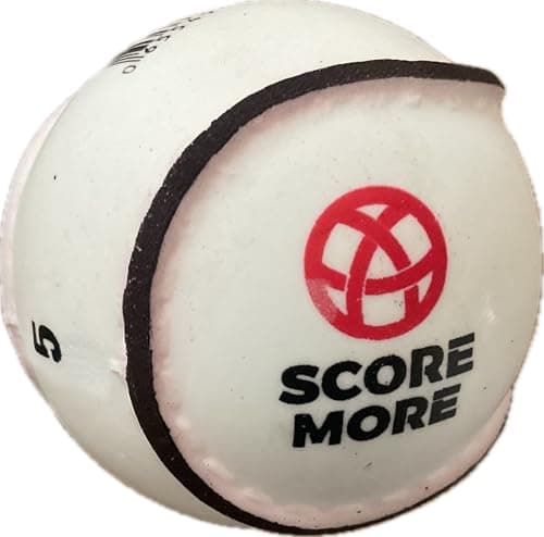 Image of Official All Ireland GAA Score More Wall Ball Sliotar, Size 5, White