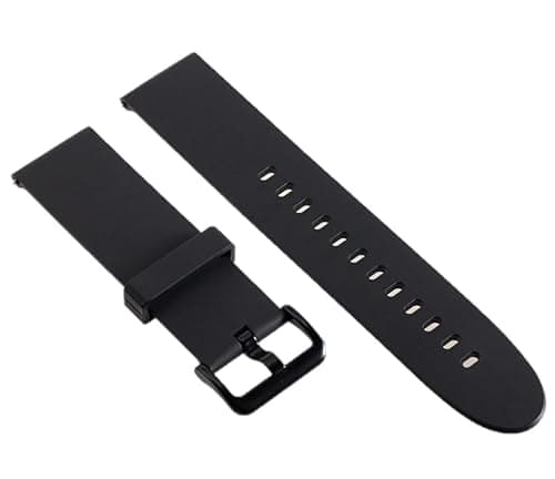 Image of Panda Bobo for Reflex Active Watch Strap Silicone Replacement Watch Band Series 4/5/6/7/9/10/12/13/14/15/16/23/26 (Black)