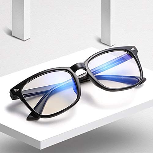 Image of DRIP Blue Light Blocking Glasses Eyes Optics Computer Gaming Protect Filtering Men Women Anti Eyestrain Glare Headache Retro Vintage Fashion (Black)