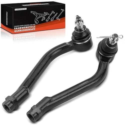 Image of Frankberg 2x Tie Rod End Track Rod End Front Axle Left Right Compatible with iX55 3.0L 3.8L 2007-2024 Santa Fé II CM 2.0L-3.5L 2006-2012 Replace# 568202B900