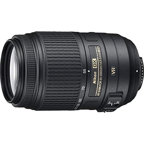 Image of Nikon AF-S DX NIKKOR 55-300mm f/4.5-5.6G ED Vibration Reduction Zoom Lens with Auto Focus for Nikon DSLR Cameras International Version (No warranty) (Renewed)