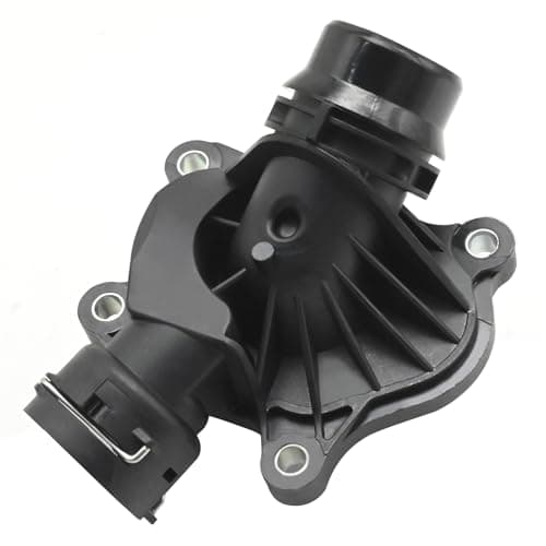 Image of Hoypeyfiy 003-60-13265 Thermostat with Casing and Seal, Replacement for BMW 1'er E87 3'er E46 5'er E60 LCI 6'er E63 LCI 7'er E65, Replaces 03932 08.19.231 1.880.636