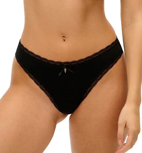 Image of Freya 403370 Flirt Thong Black