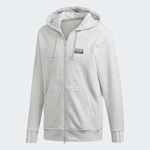 Image of adidas Originals Men's R.Y.V. Full Zip Hoodie Fashion Hooded Sweatshirt