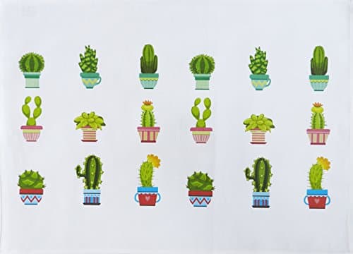 Image of Half a Donkey The Cactus Collection - Large Cotton Tea Towel