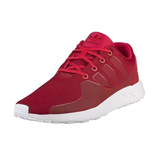 Image of adidas Originals ZX Flux ADV Tech Mens Running Trainers Sneakers (UK 8 US 8.5 EU 42, red White S76394)