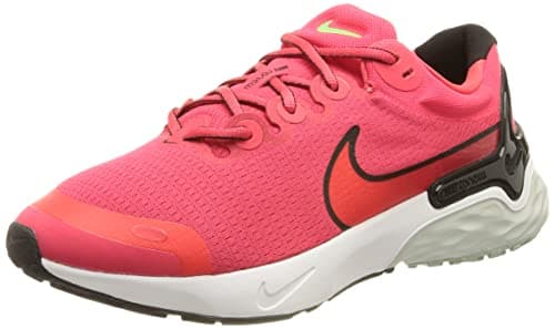 Image of NIKE Men's Nike Renew Run 3 Trainers, Siren Red Black Pomegranate Light Silver, 10.5 UK