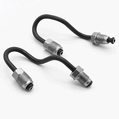 Image of ACLONG 1 Pair Car Brake Hoses Rear Brake Pipes 1K0611763E Compatible with VW Golf Mk5 Mk6 Audi A3 TT Touran Golf 5 Golf 6 Passat B6 Left & Right