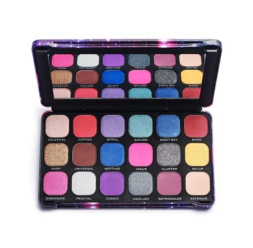 Image of Revolution Beauty London, Forever Flawless, Eyeshadow Palette, Constellation, 18 Shades, 19.8g