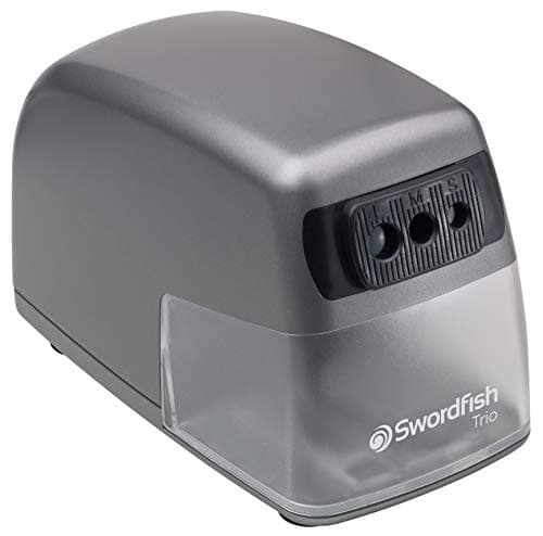 Image of Swordfish 'Trio' Electric Pencil Sharpener 8/9.5/11mm ref 40906