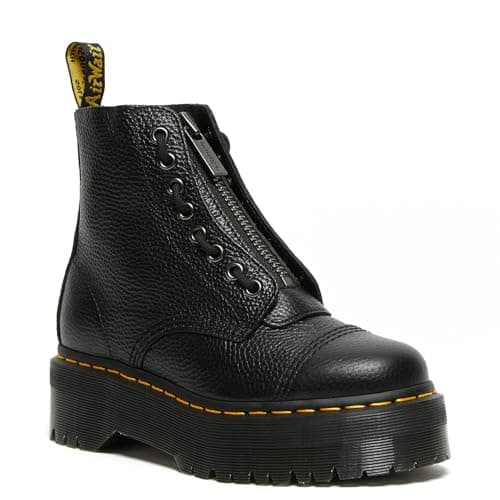 Image of Dr. Martens Womens Jungle Boots, Black Milled Nappa, 5 UK
