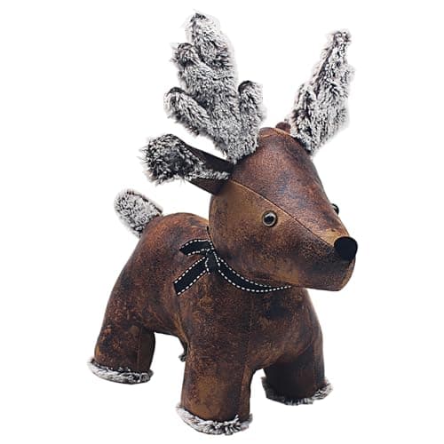 Image of Lesser & Pavey Door Stops Stag Doorstop Brown for Home & Office | Stylish Wedges & Stoppers for Bedroom & Living Room | Reliable and Decorative Door Stops for Indoors & Outdoors Floors